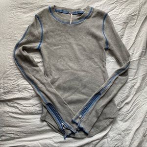 Free People Gray Thermal